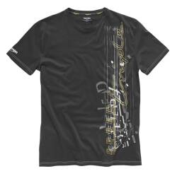 TRIUMPH Tyre Tread Vertical Print Tee